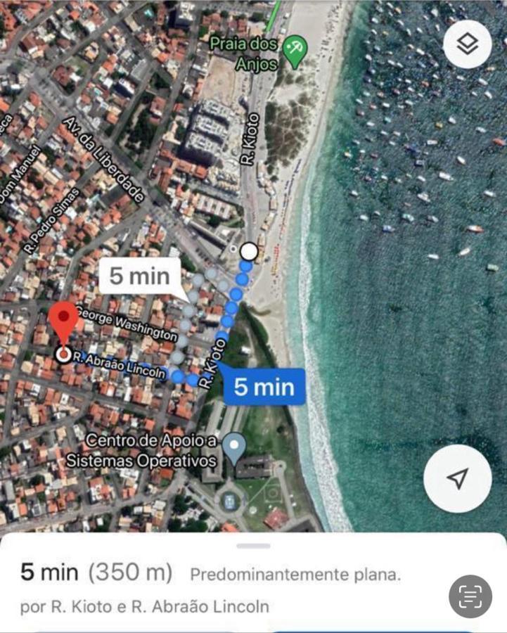 아라이알도카보 Casa Terrea A 2 Min Da Praia Dos Anjos 빌라 외부 사진